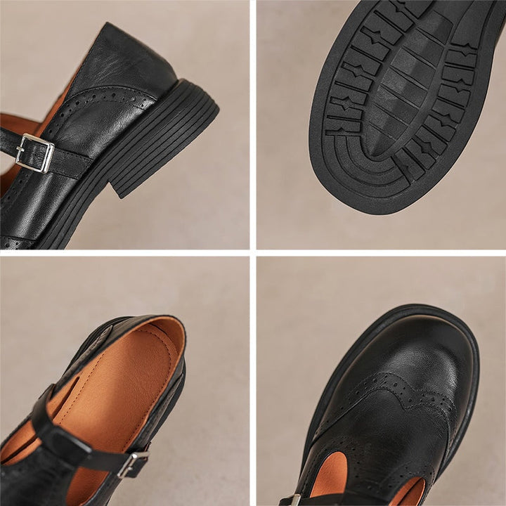 Verda |  Elegante zapato vegano de cuero